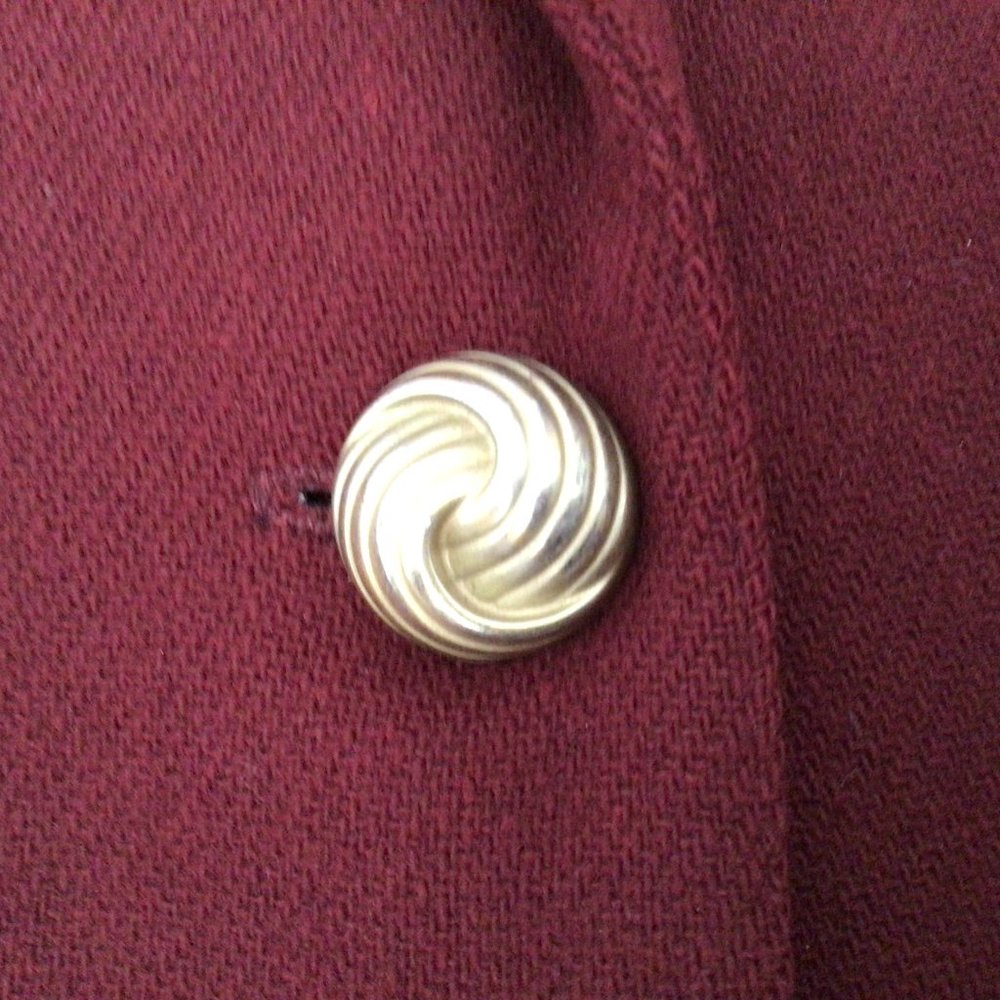 Savannah - Maroon wool blazer - Picture 7 of 10